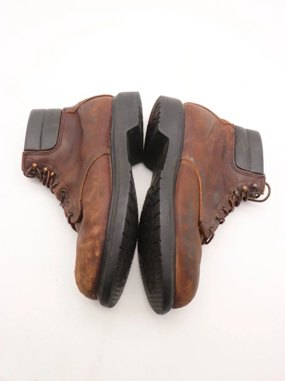 Red Wing 2245 SuperSole 6-inch Men's Size 8.5 EE Steel Toe Boots Brown Leather